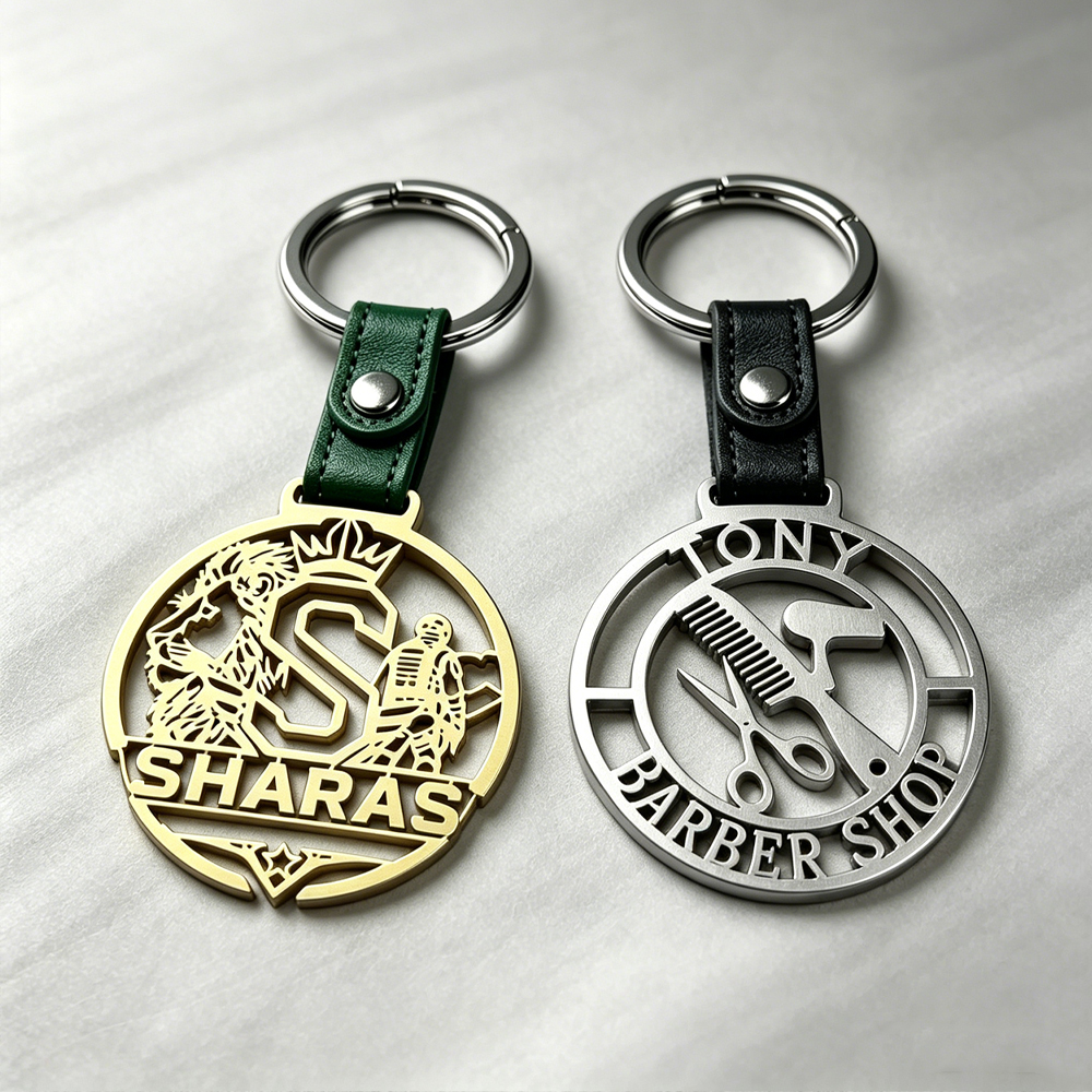 Vintage Fashion Photos - Custom Pendant Keychain Custom Logo/Image Stainless