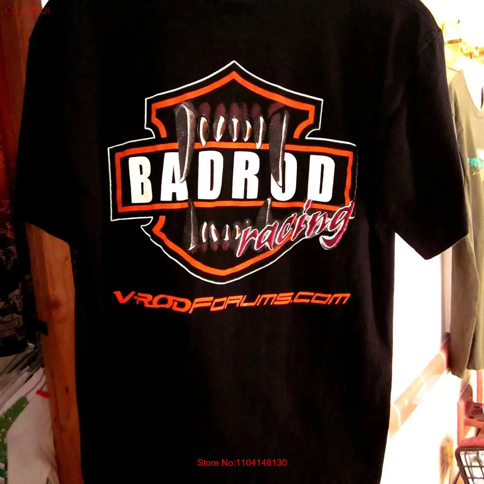 Vintage Fashion Forum - BADROD RACING small T shirt biker