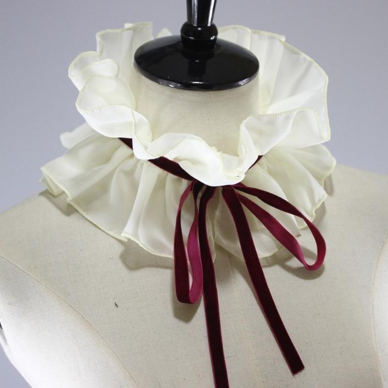 652F Women Vintage Ruffle Deta - Vintage Victorian Fashion ulasan dan harga