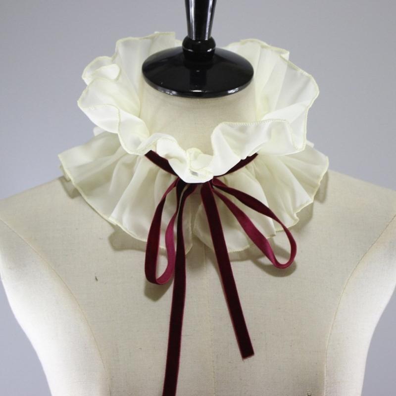 652F Women Vintage Ruffle Deta - Vintage Victorian Fashion ulasan dan harga