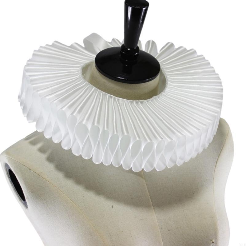 50LE Elizabethan Fake Collar R - Vintage Victorian Fashion ulasan dan harga