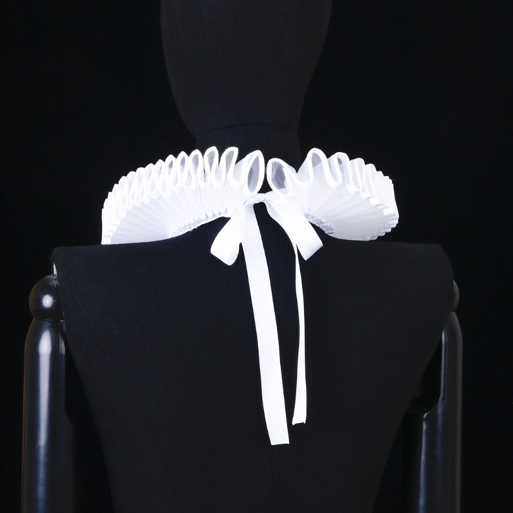 Detachable Shakespeare Neck Ru - Vintage Victorian Fashion ulasan dan harga