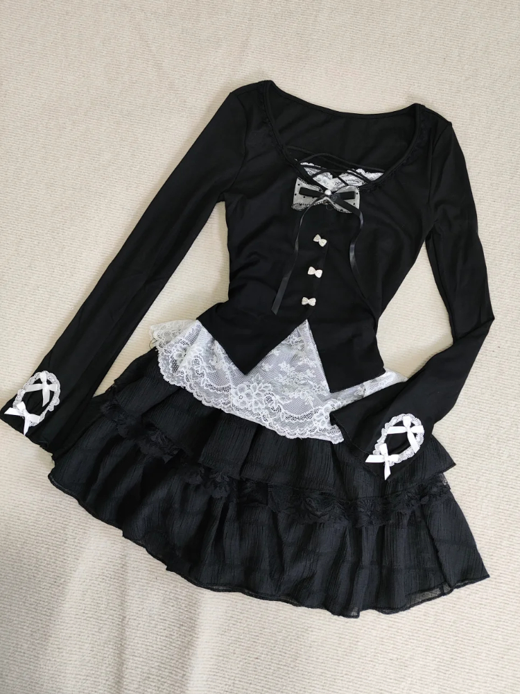 New Autumn Vintage Fashion Lon - V Vintage Fashion ulasan dan harga