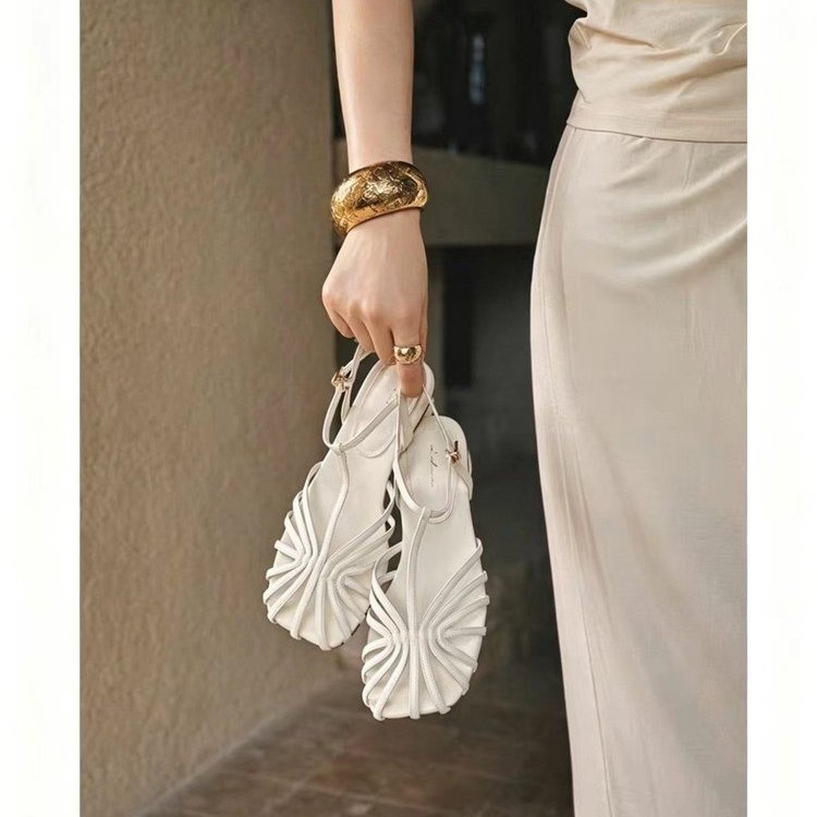French-style Vintage Woven Toe - Vintage Old Fashion ulasan dan harga