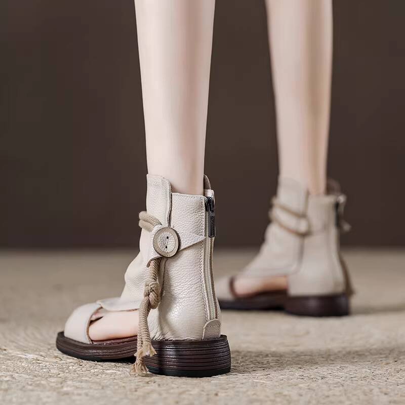 2026 Summer Vintage Genuine Le - Vintage Old Fashion ulasan dan harga