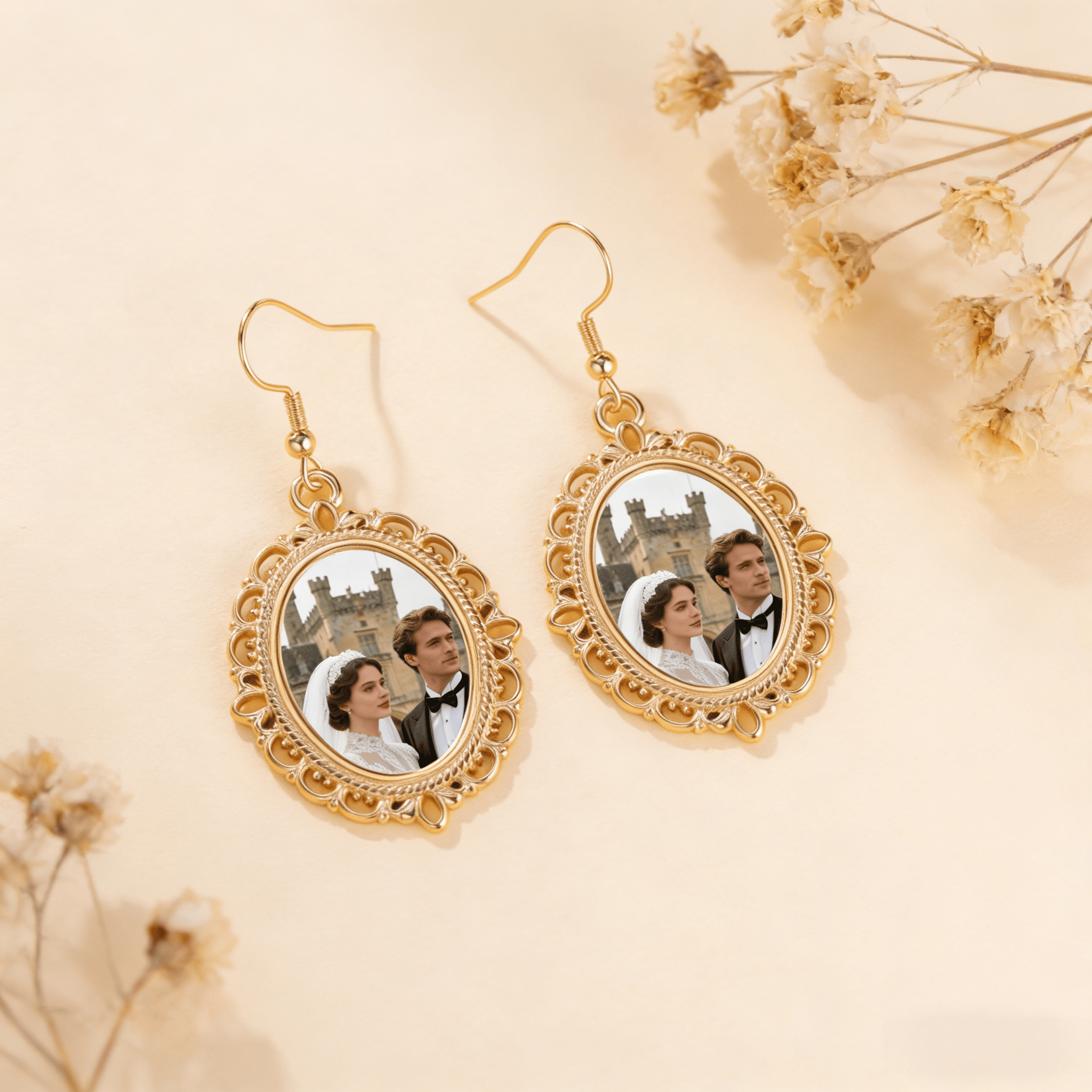 Customized photo hollowed out  - Vintage Fashion Photos ulasan dan harga