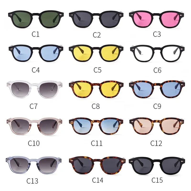 Vintage Round Sunglasses Women - Vintage Outdoor Fashion ulasan dan harga