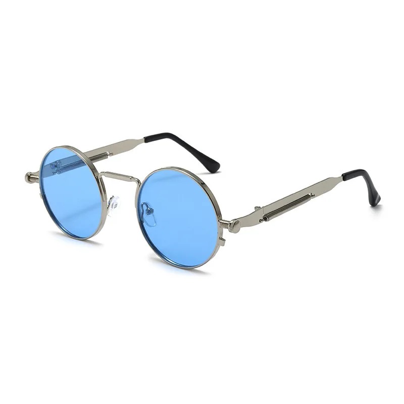 Vintage Metal Frame Round Sung - Vintage Outdoor Fashion ulasan dan harga