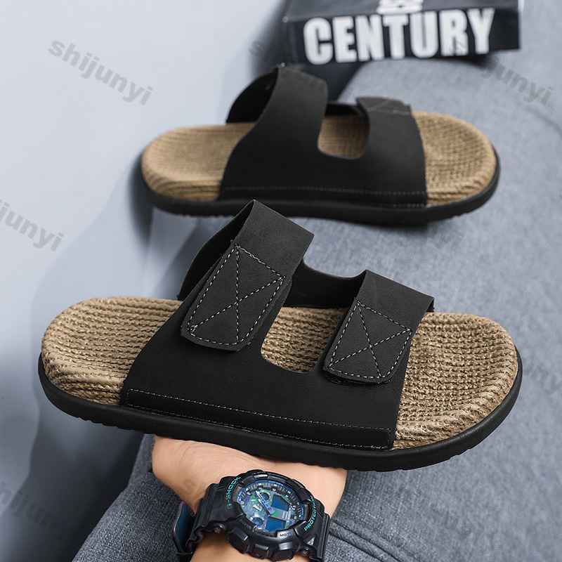 Men's One Word Slippers 2025 N - Vintage Outdoor Fashion ulasan dan harga
