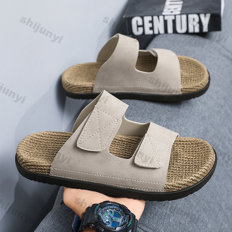 Men's One Word Slippers 2025 N - Vintage Outdoor Fashion ulasan dan harga
