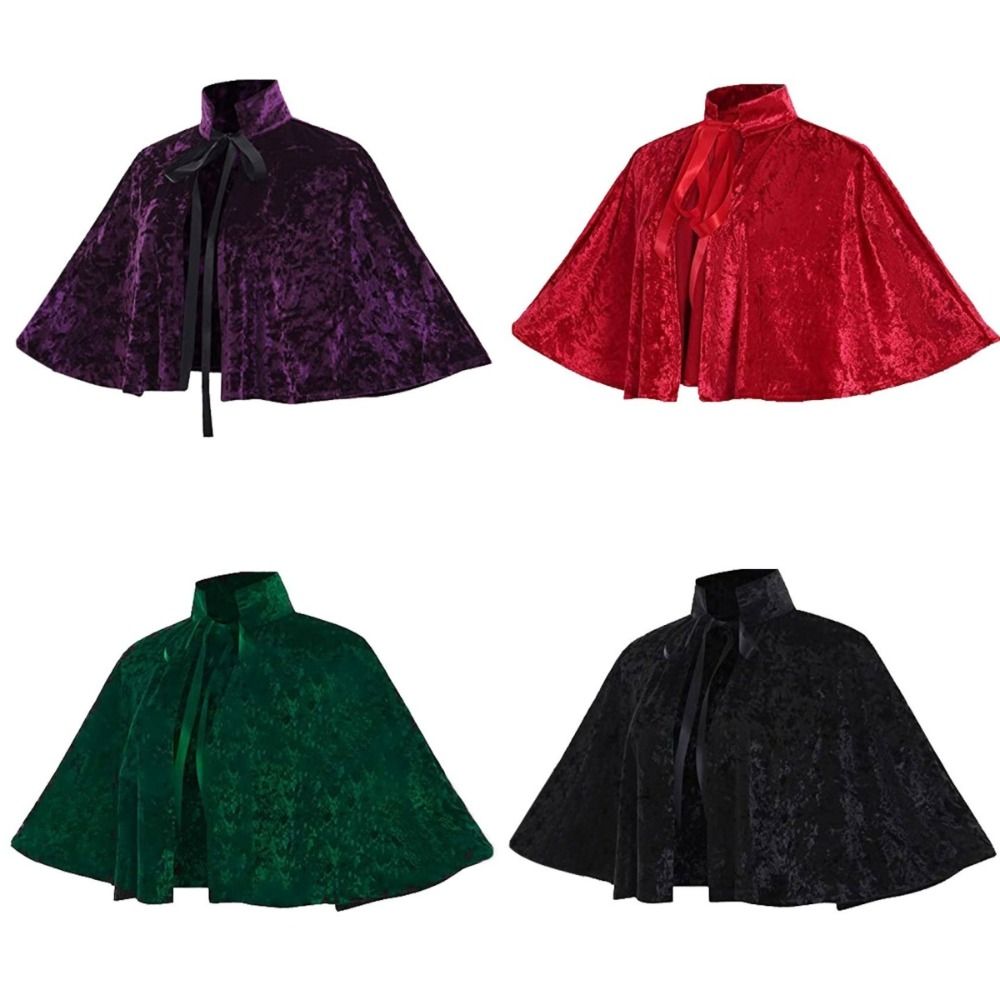New Vintage Cosplay Velvet Cap - Vintage Victorian Fashion ulasan dan harga