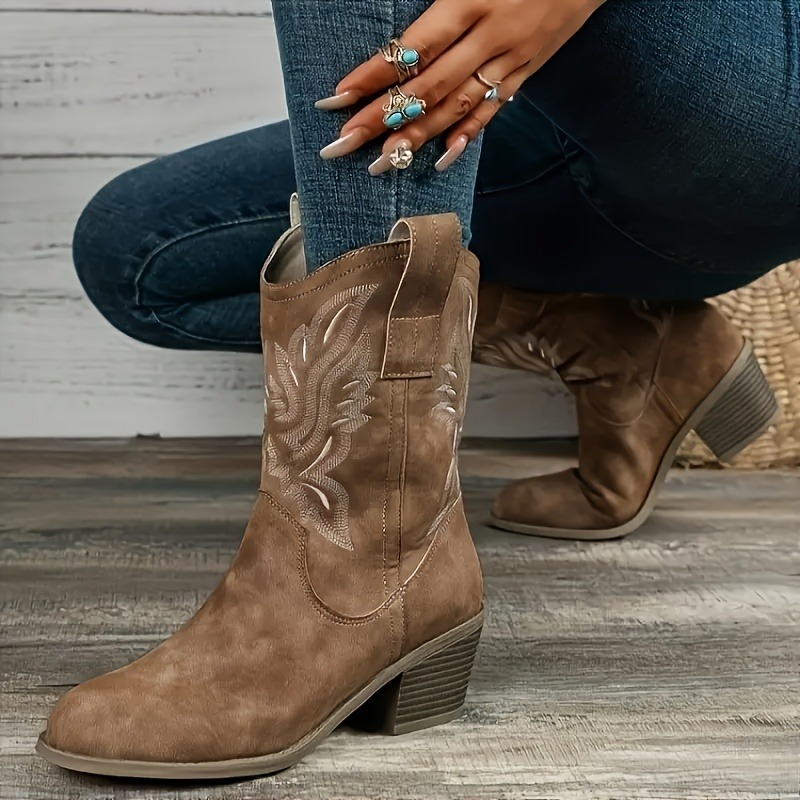 Womens Western Cowboy Boots Mi - Vintage Old Fashion ulasan dan harga