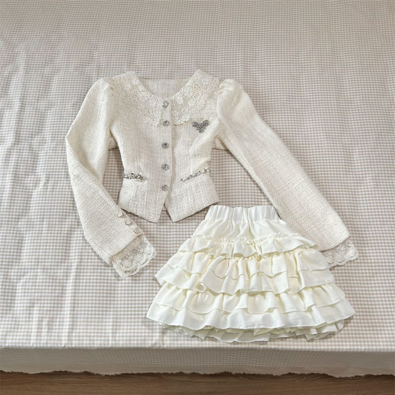 New Autumn French Elegant Fash - Vintage Fashion Outfit ulasan dan harga