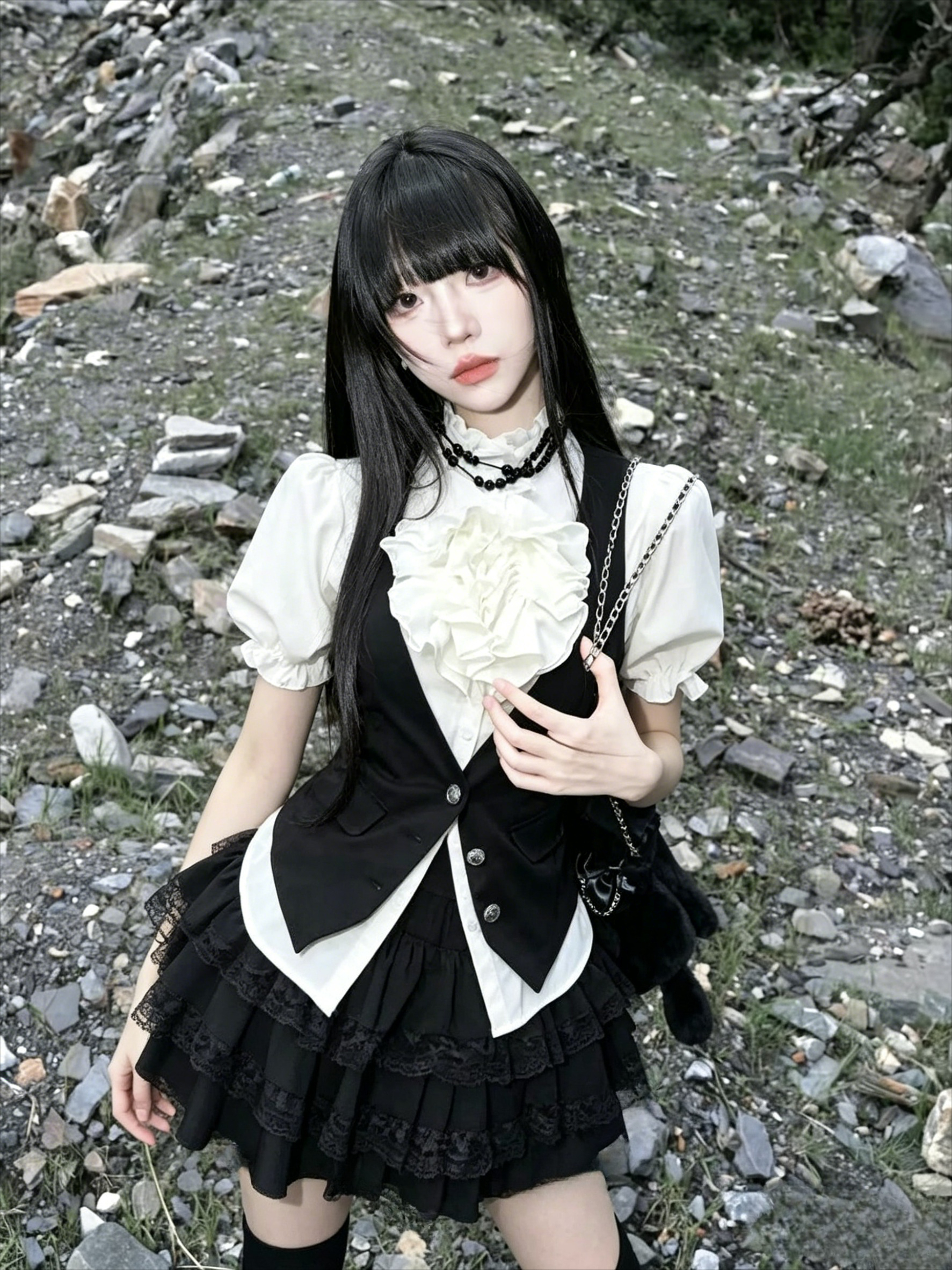 Y2k Sweet Japanese Outfits Wom - Vintage Fashion Outfit ulasan dan harga