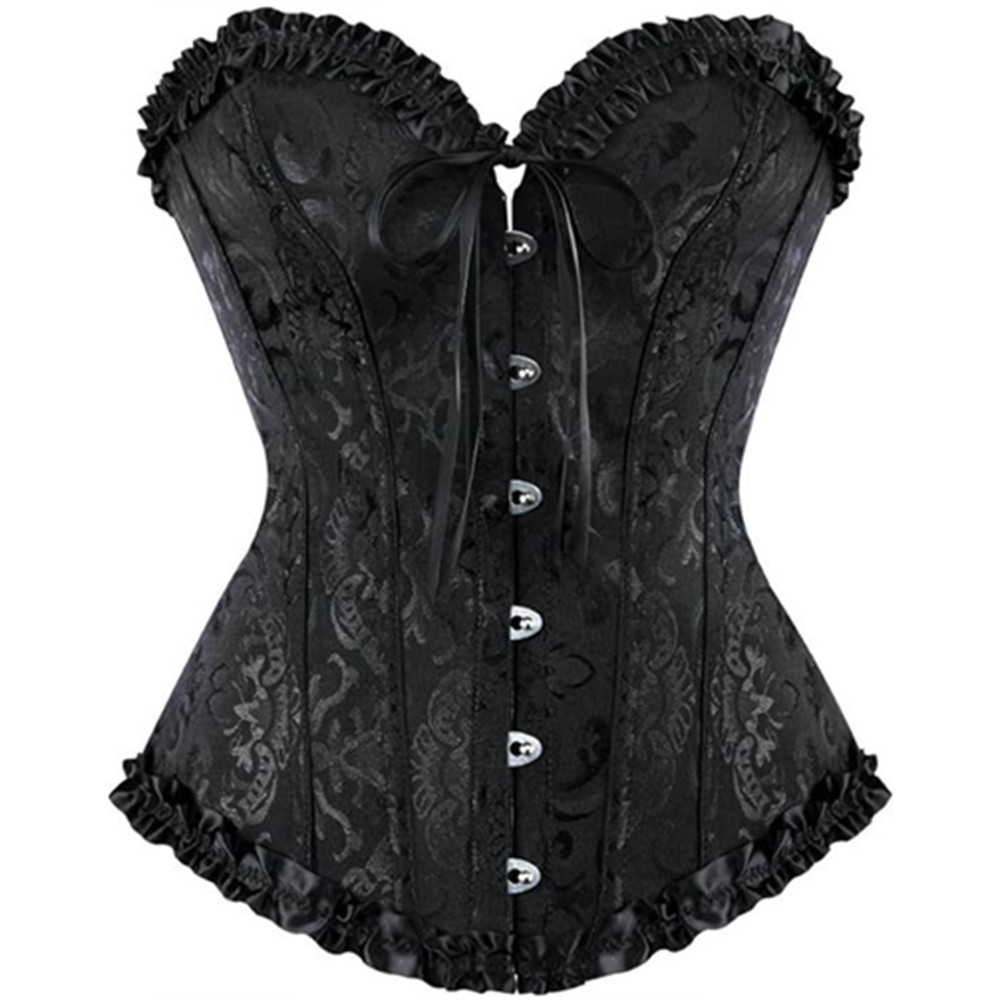 Corset Top Plus Size Women Bus - Vintage Victorian Fashion ulasan dan harga