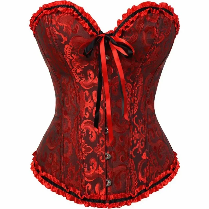 Corset Top Plus Size Women Bus - Vintage Victorian Fashion ulasan dan harga