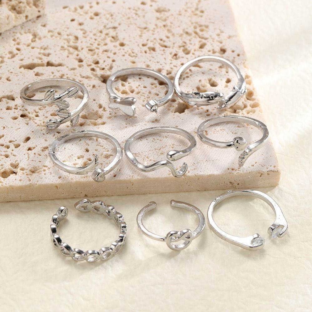 Exquisite Vintage Heart Toe Ri - Vintage Fashion Rings ulasan dan harga