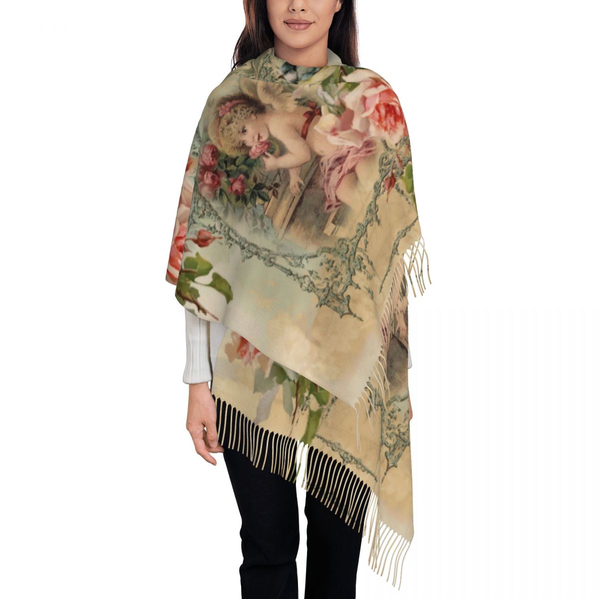 Custom Printed Victorian Angel - Vintage Victorian Fashion ulasan dan harga