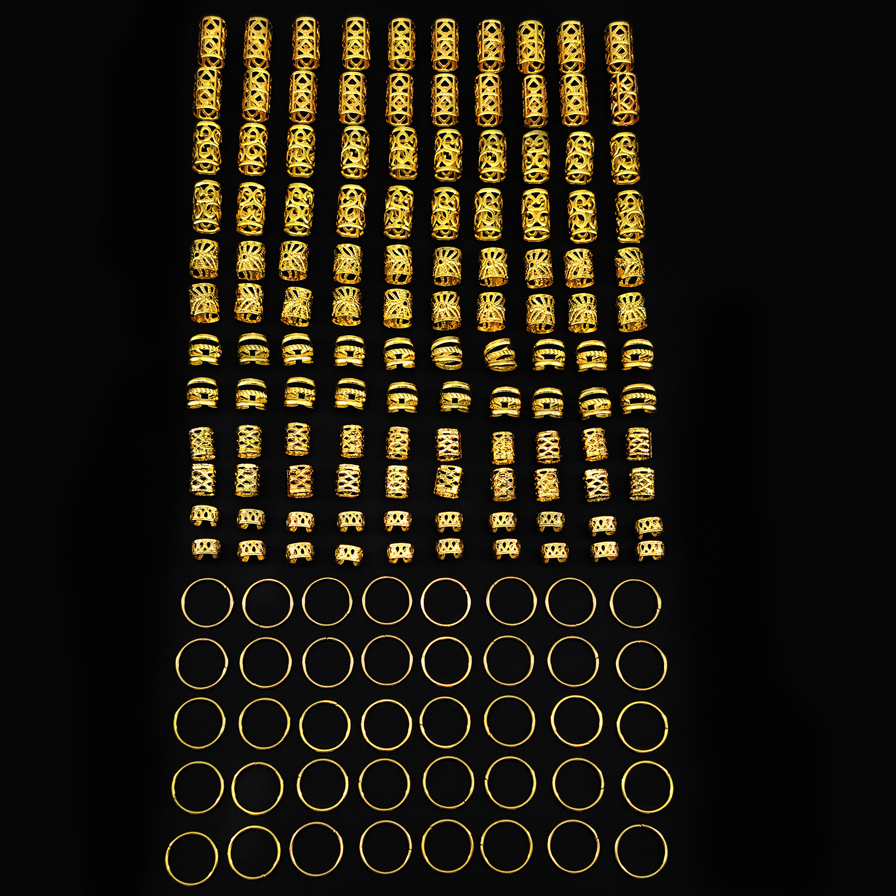 160PCS Bohemian Style Summer M - Vintage Fashion Rings ulasan dan harga