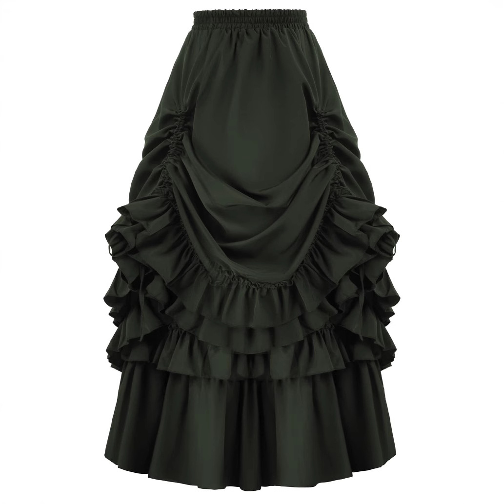 Gothic Halloween Skirt Vintage - Vintage Victorian Fashion ulasan dan harga