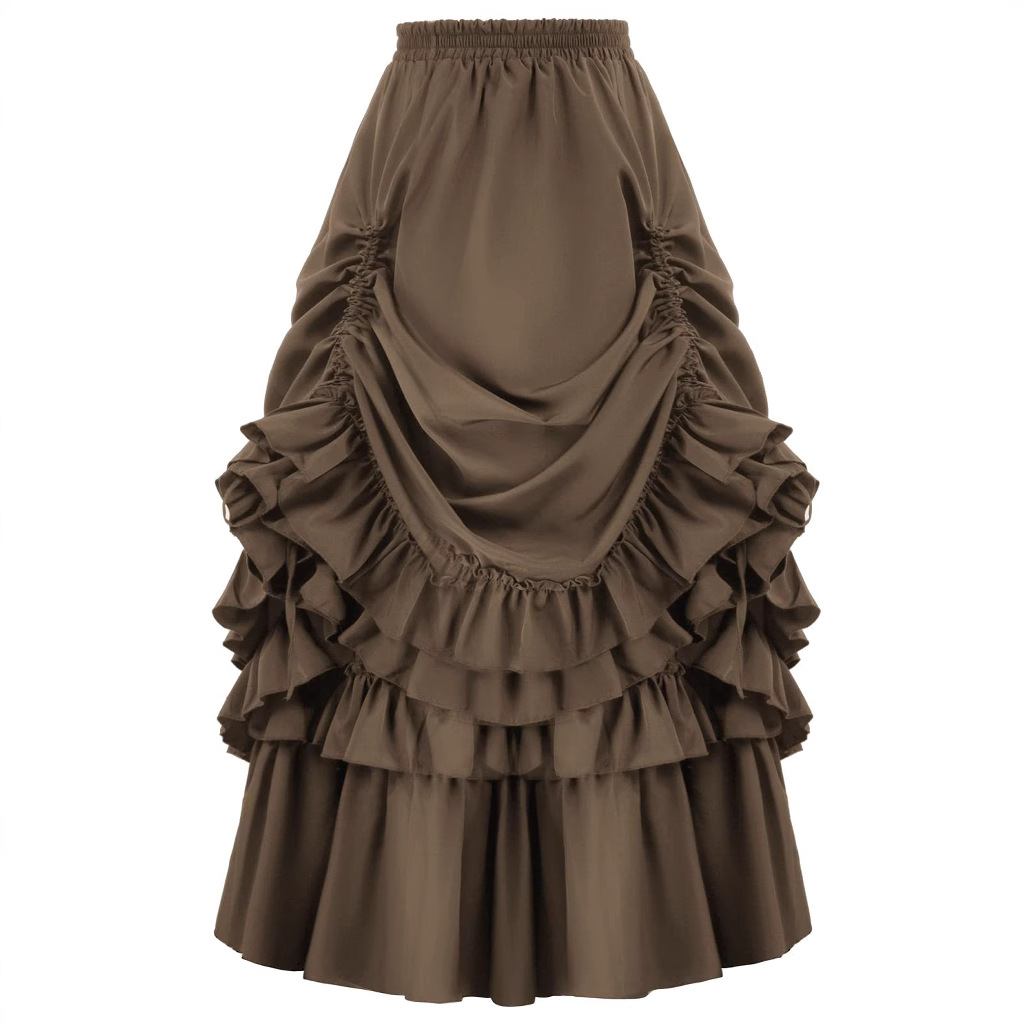 Gothic Halloween Skirt Vintage - Vintage Victorian Fashion ulasan dan harga