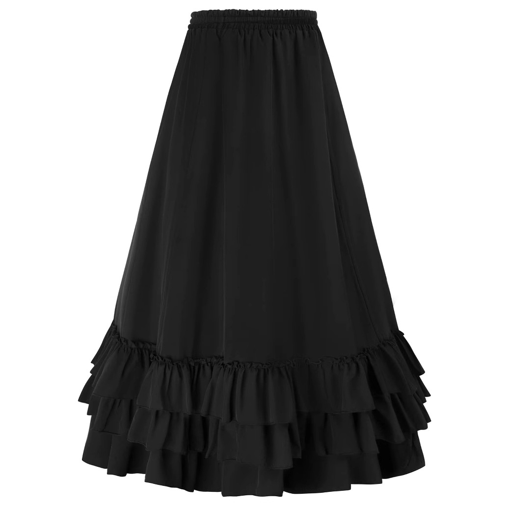 Gothic Halloween Skirt Vintage - Vintage Victorian Fashion ulasan dan harga
