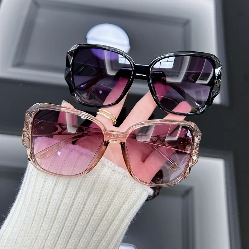 Vintage Oversized Sunglasses W - Vintage Outdoor Fashion ulasan dan harga