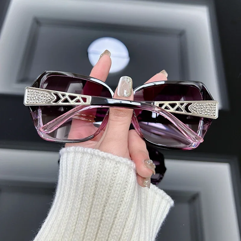 Vintage Oversized Sunglasses W - Vintage Outdoor Fashion ulasan dan harga