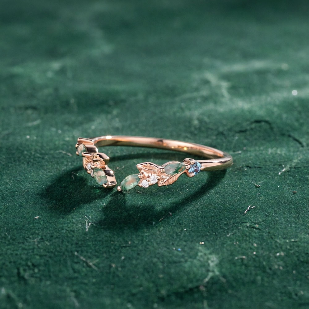 CxsJeremy Solid 14K Rose Gold  - Vintage Fashion Photos ulasan dan harga