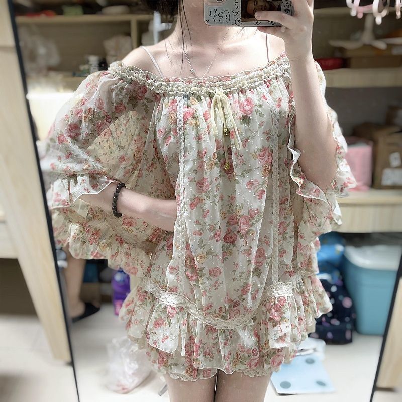 French Vintage Elegant Fashion - V Vintage Fashion ulasan dan harga