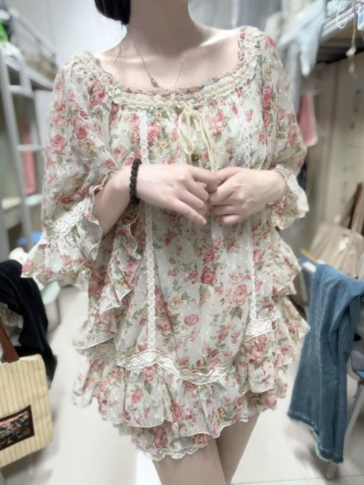 French Vintage Elegant Fashion - V Vintage Fashion ulasan dan harga