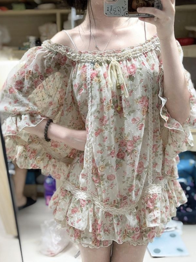 French Vintage Elegant Fashion - V Vintage Fashion ulasan dan harga
