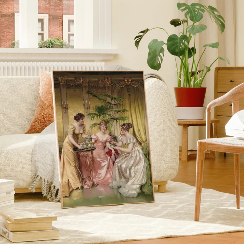 The Renaissance Women Portrait - Vintage Fashion Art ulasan dan harga