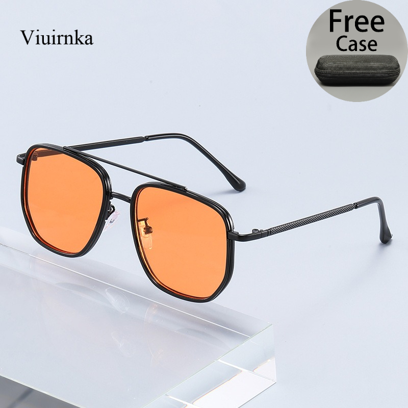 UV400 Men'S Sunglasses with Ca - Vintage Fashion Photos ulasan dan harga