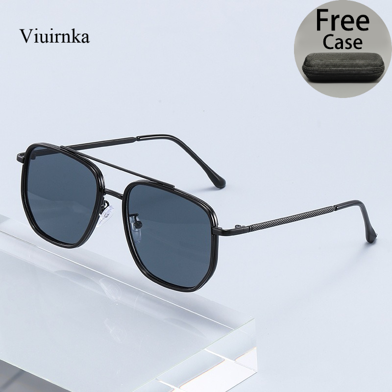 UV400 Men'S Sunglasses with Ca - Vintage Fashion Photos ulasan dan harga