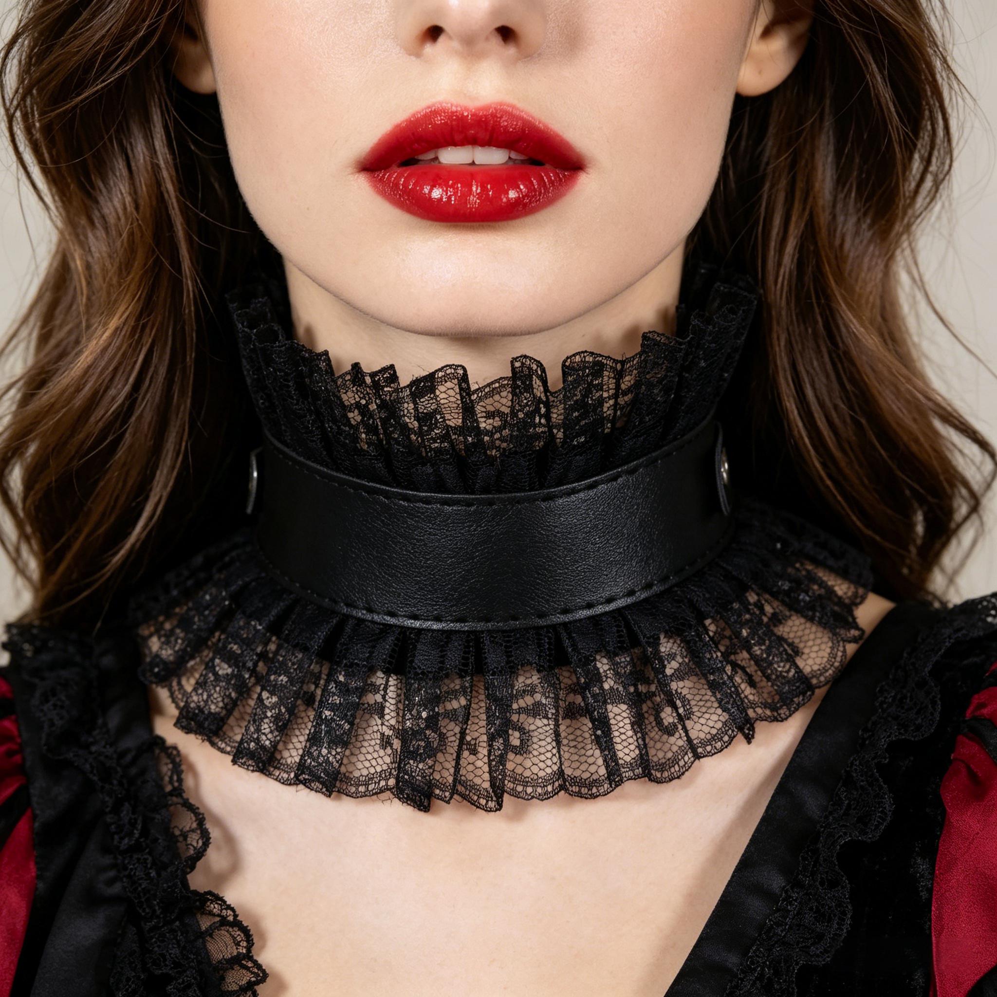 Women Vintage Fake Collar Goth - Vintage Victorian Fashion ulasan dan harga