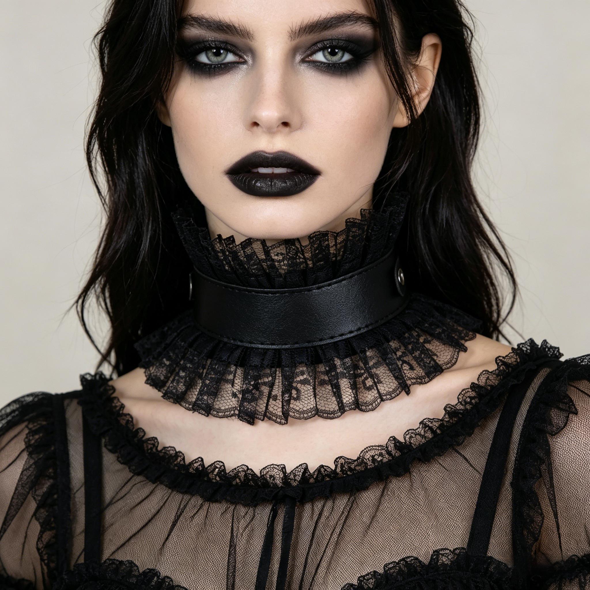 Women Vintage Fake Collar Goth - Vintage Victorian Fashion ulasan dan harga