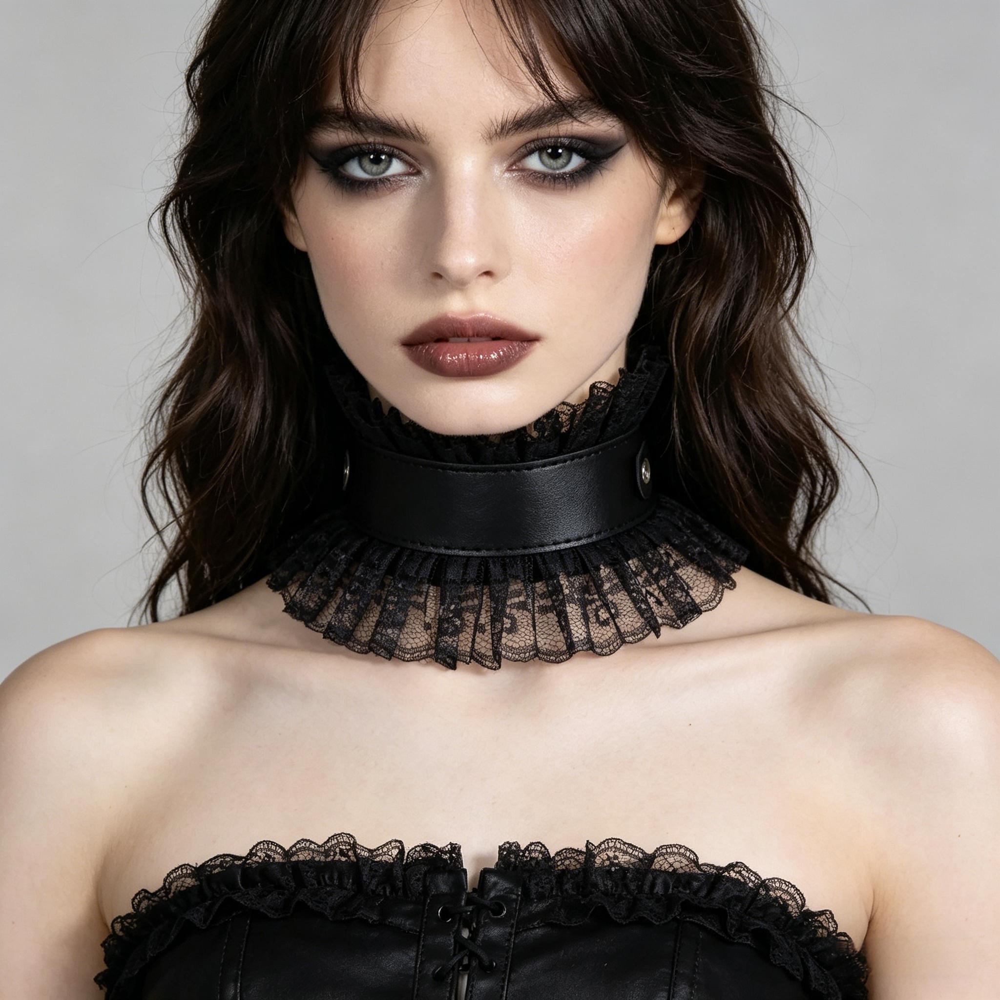 Women Vintage Fake Collar Goth - Vintage Victorian Fashion ulasan dan harga